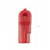 FixtureDisplays® 50pcs Red Retail Shop Security Display Hook Anti Sweep Theft Security Hook Lock 6mm 18127-50PK
